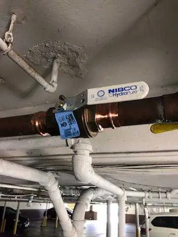 Copper pipe repair and valve work for Water Line Repair in Patriot Place
